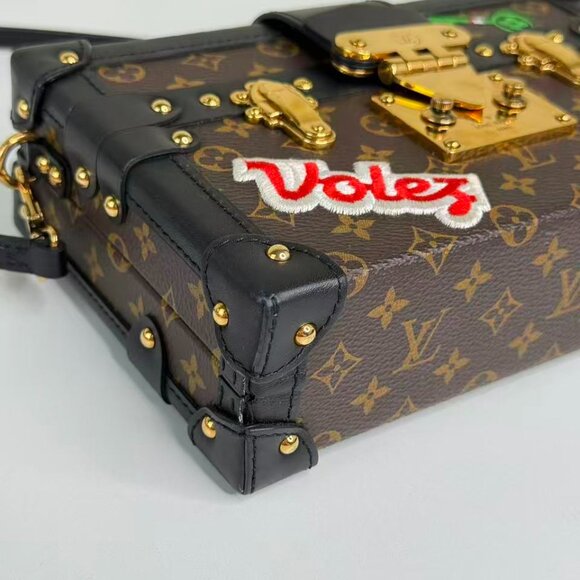 Louis Vuitton Monogram Canvas Limited Edition Soft Trunk Shoulder Bag - Picture 8 of 11